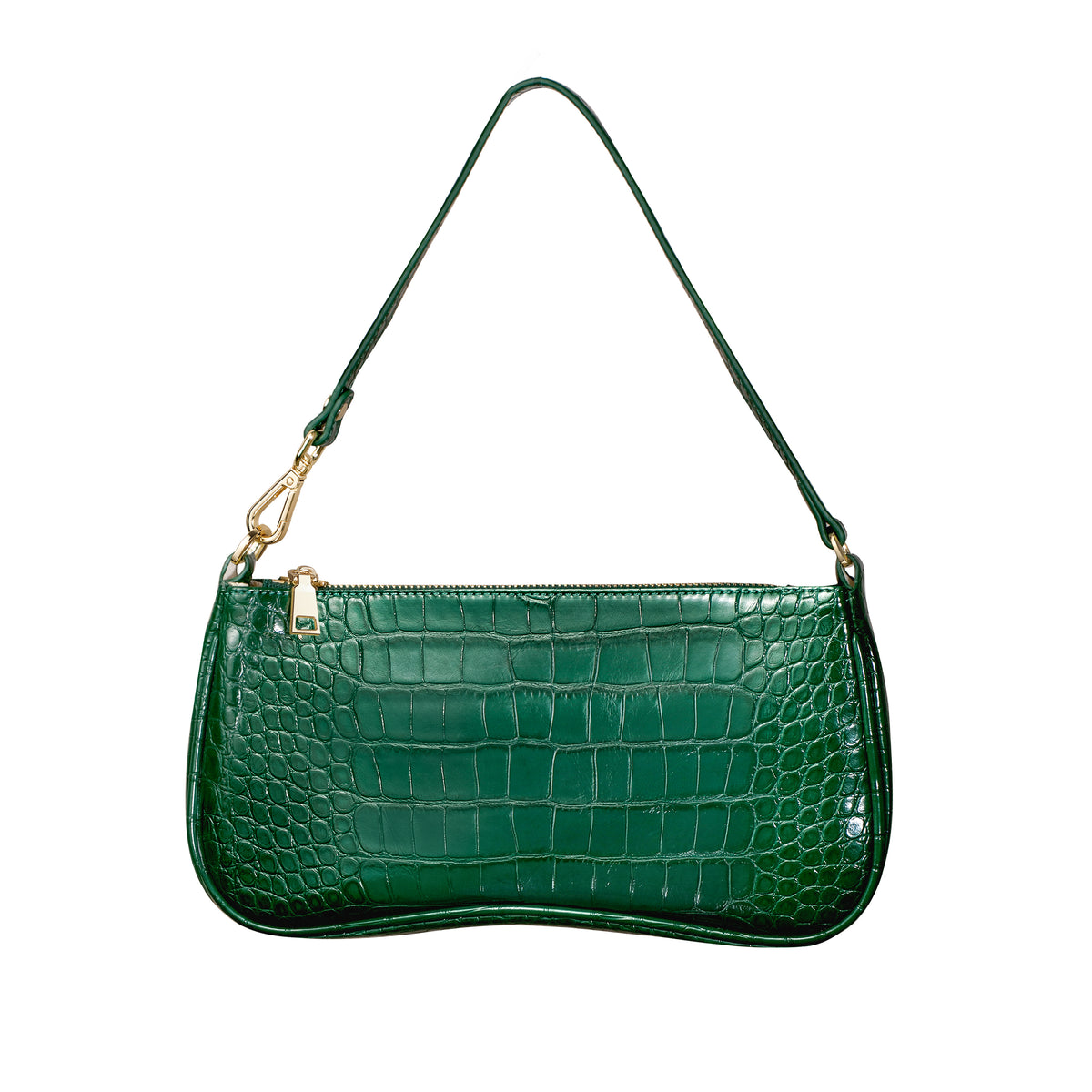Retro Crocodile Pattern Shoulder Bags for Women
