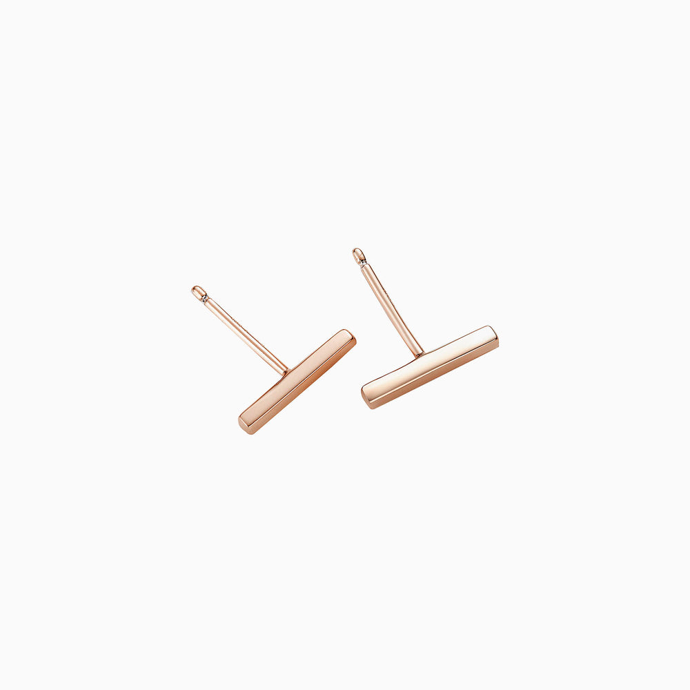 Bar Stud Earrings